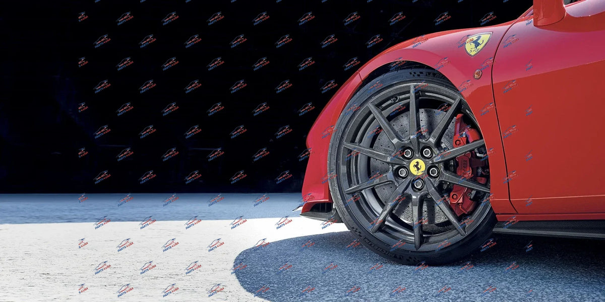 Ferrari 296 GTB Carbon fiber wheel set OEM Part - Carbon wheels