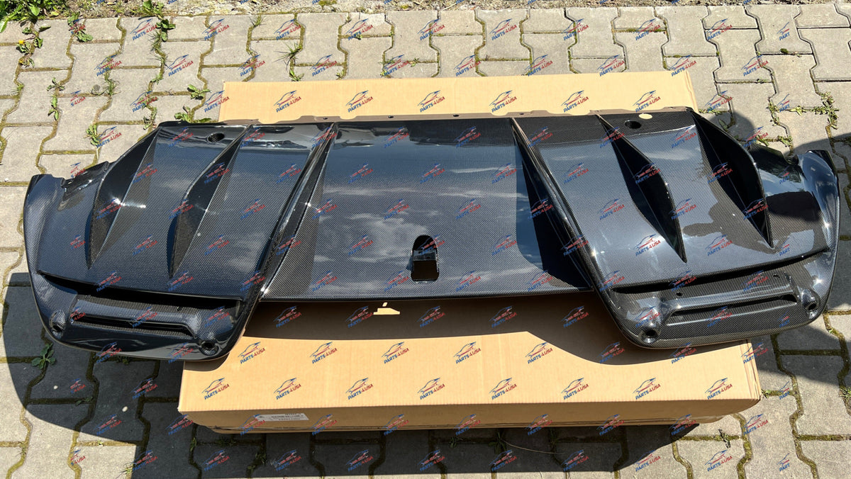 Ferrari 296 Gtb Rear Spoiler Carbon For Camera Oem Part Number: 887758 Diffuser