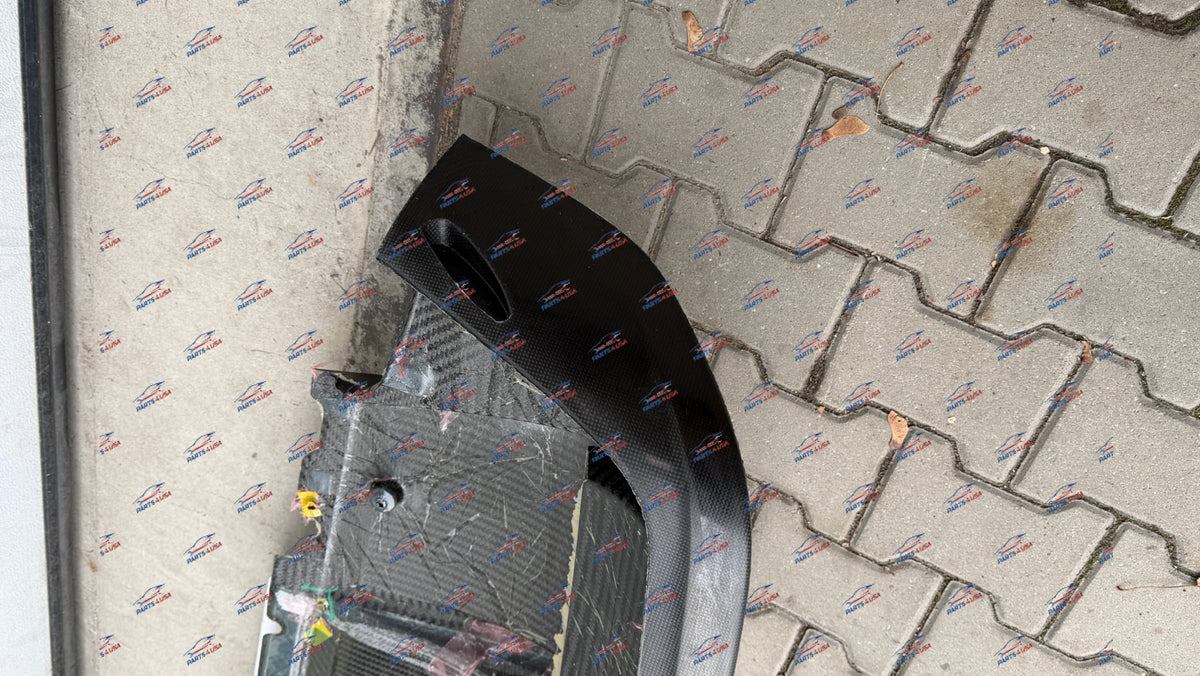 Ferrari 296 Speciale Rear diffuser OEM Part number: 55051619 - Carbon fiber rear diffuser
