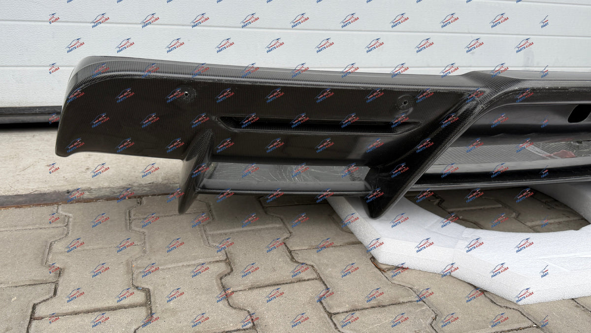Ferrari 296 Speciale Rear diffuser OEM Part number: 55051619 - Carbon fiber rear diffuser