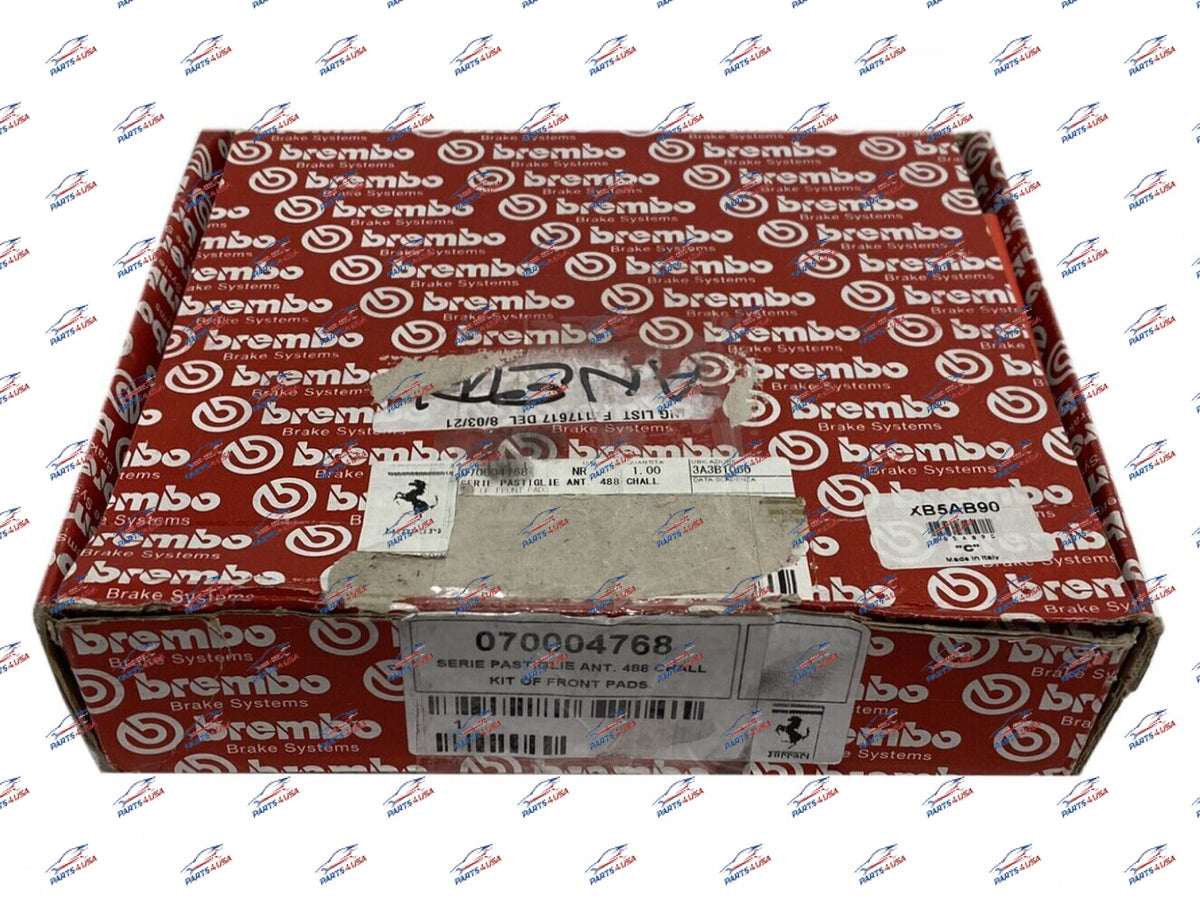 Ferrari 488 Challange Front Pads Kit Part Number: 70004768