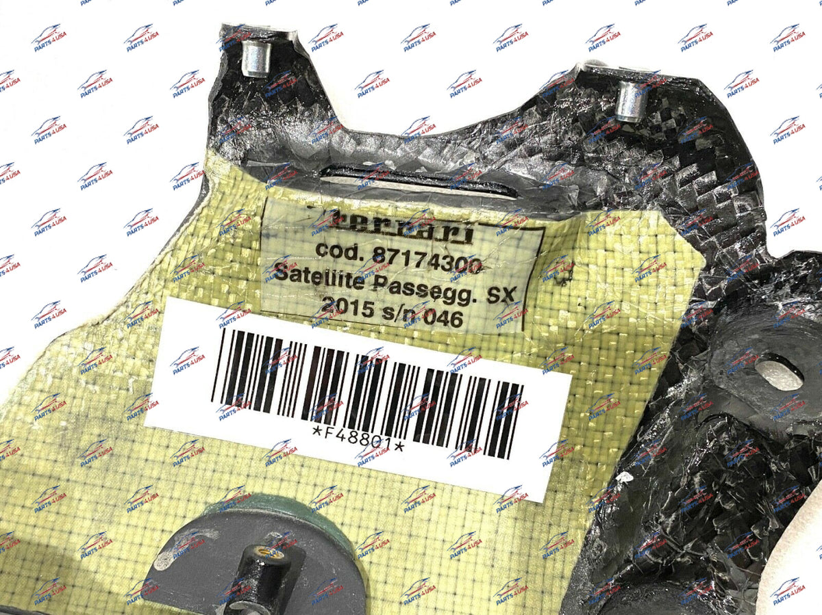 Ferrari 488 Gtb Left Satellite Casting Carbon Oem Part Number: 87174300