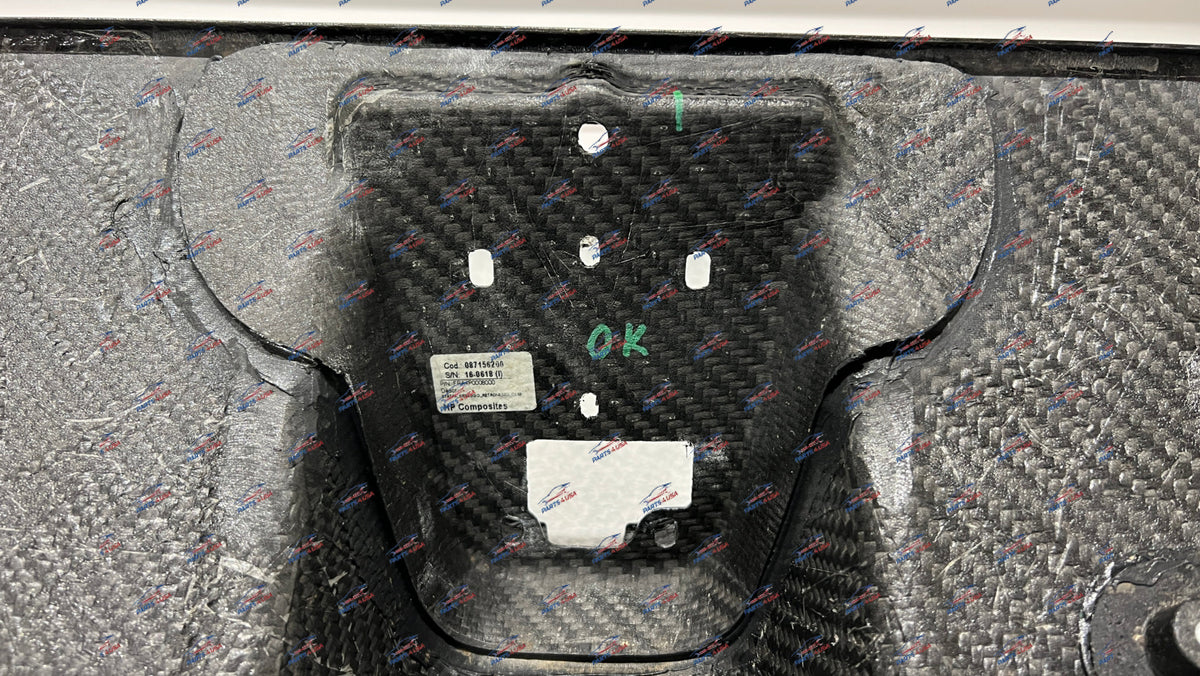 Ferrari 488 Gtb / Spider Rear Diffuser Carbon Oem Part Number: 70003838