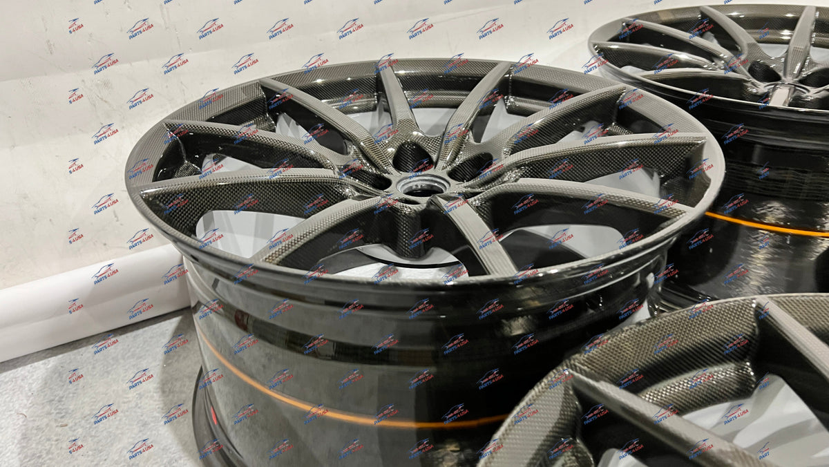 Ferrari 488 Pista Carbon Fiber Wheels Set Part Number: 866267
