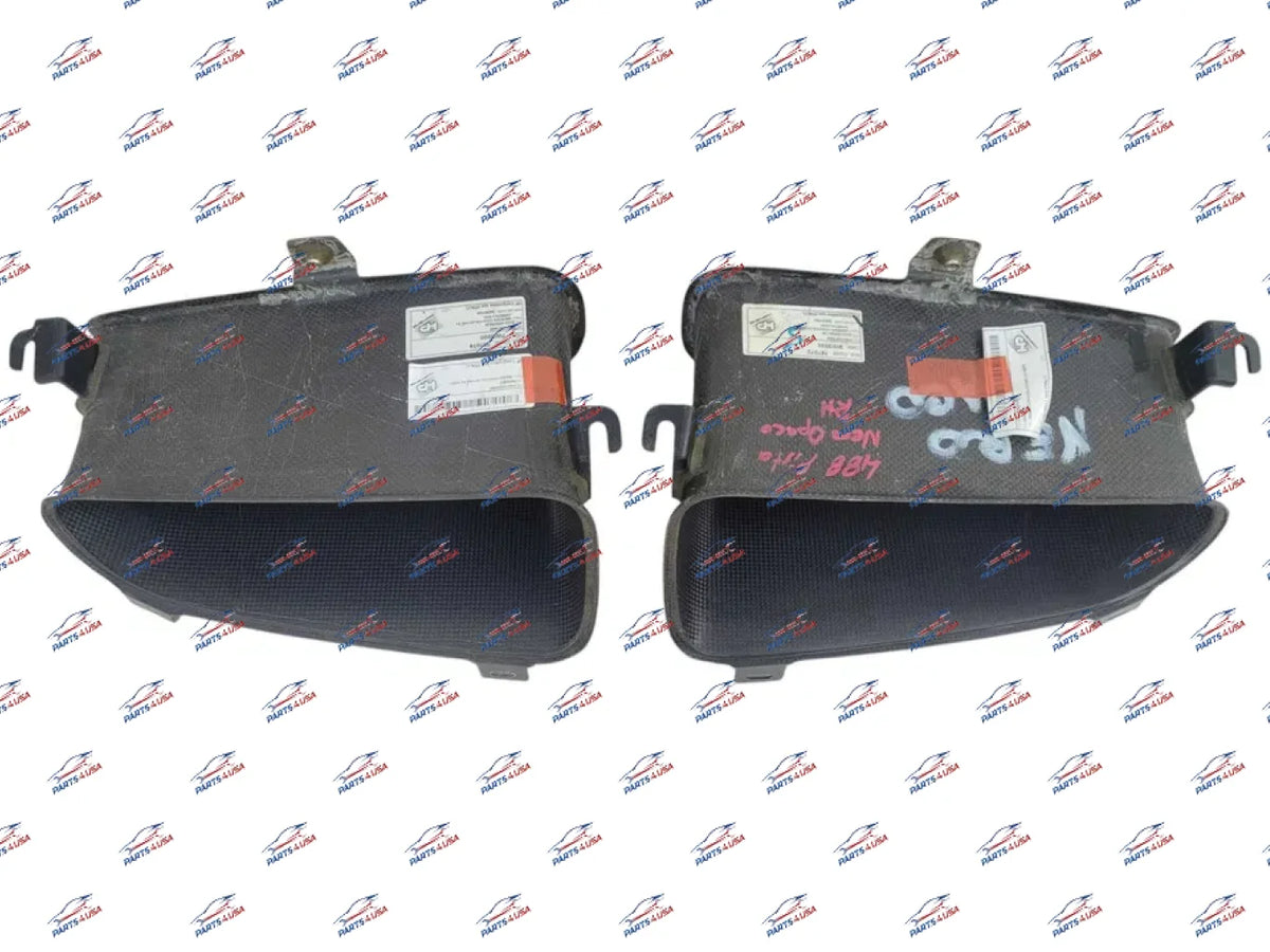 Ferrari 488 PISTA Insert Rear bumper carbon OEM Part number: - Air Outlet
