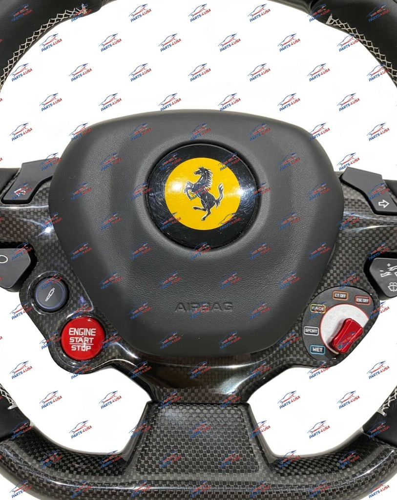 Ferrari 488 Pista / Spider Carbon Steering Wheel With Led