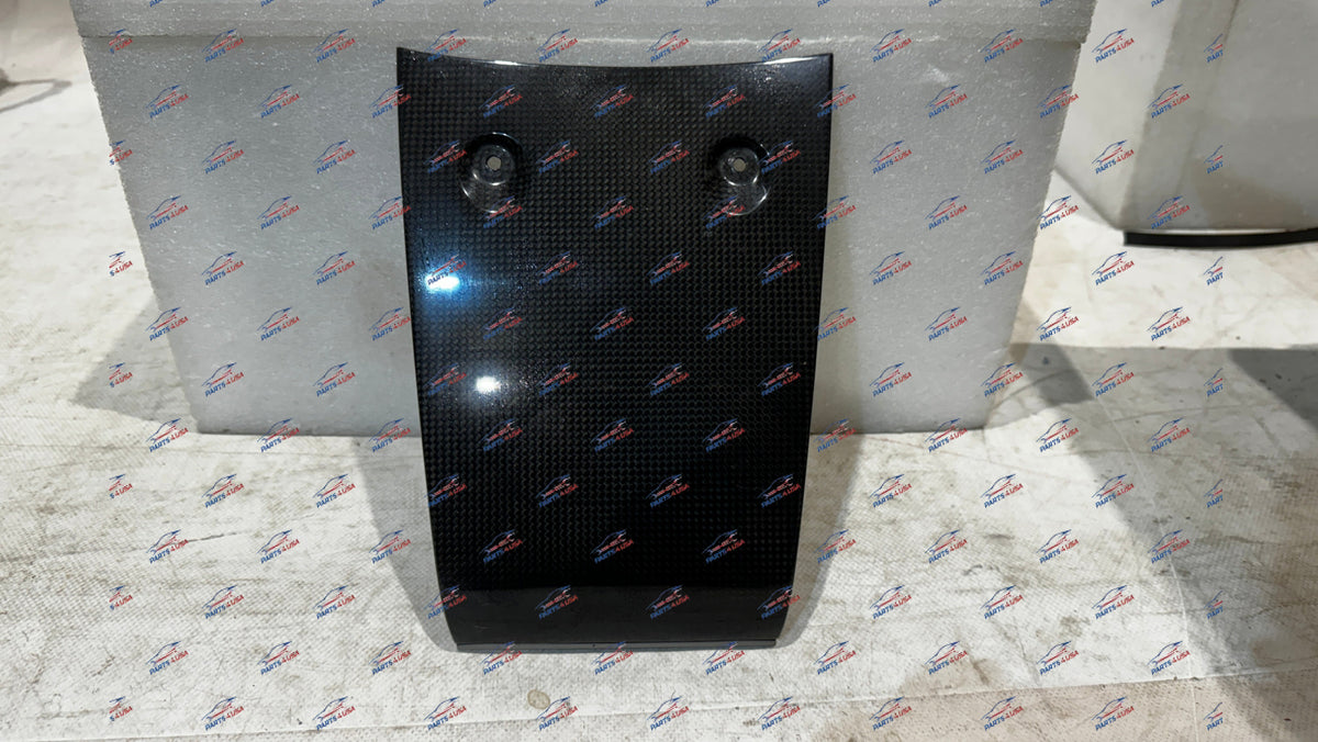 Ferrari 599 GTB Carbon Fiber Lower Center Dash Insert OEM Part number: 692493 - Carbon fiber cover