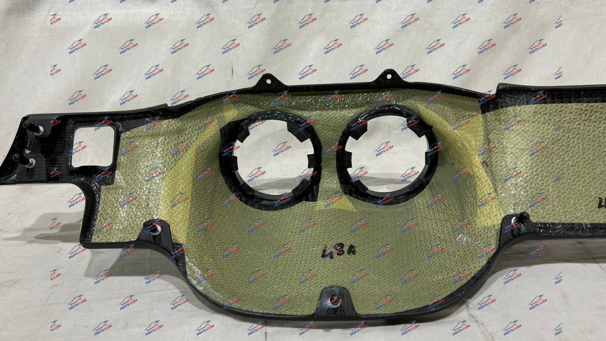 Ferrari 599 Gto Dashboard Carbon Fiber Cover Lhd Part Number: 832843