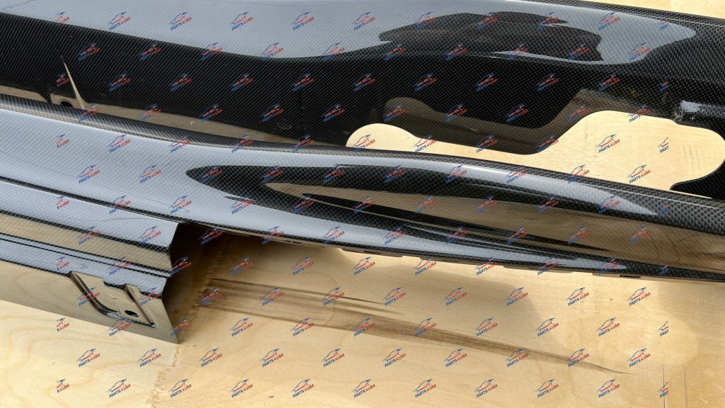 Ferrari 812 Superfast Gts Side Skirt Cover Outter Sill Carbon Oem Part Number: 89130300 Carbon Fiber