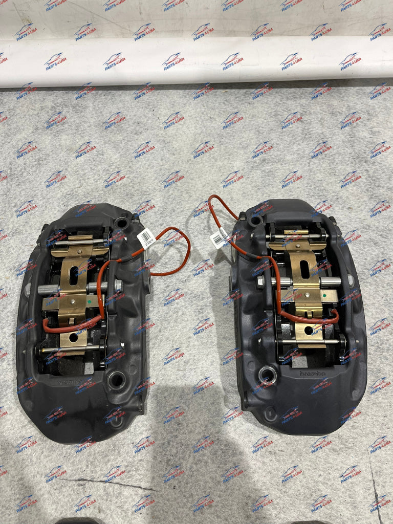 Ferrari California Brake Set Caliper And Brake Pads Of 4 Oem Part