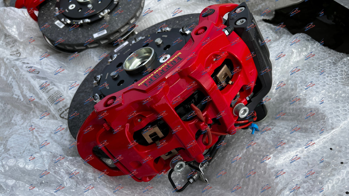 Ferrari F8 Tributo 488 Brake Set Complete Ceramic OEM Part number: - Brake set