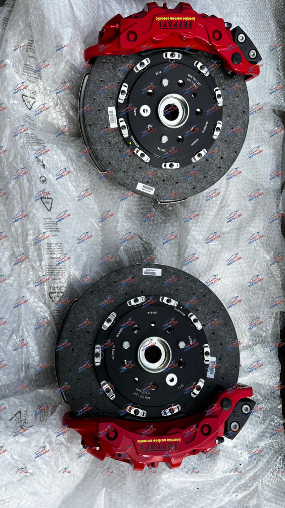 Ferrari F8 Tributo 488 Brake Set Complete Ceramic OEM Part number: - Brake set