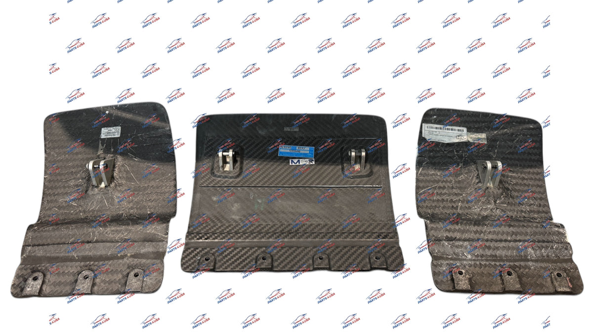 Ferrari F8 Tributo Flaps for F8 Rear diffuser carbon OEM Part number: 786905 786906 899293 - Carbon fiber air brake