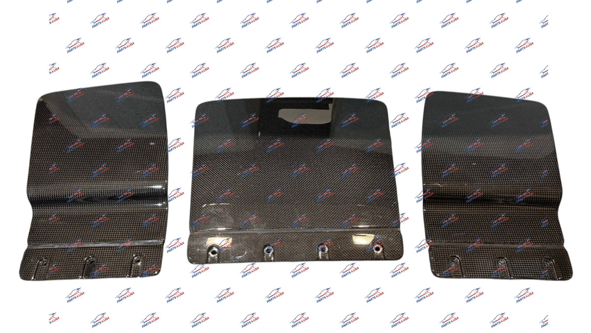 Ferrari F8 Tributo Flaps for F8 Rear diffuser carbon OEM Part number: 786905 786906 899293 - Carbon fiber air brake
