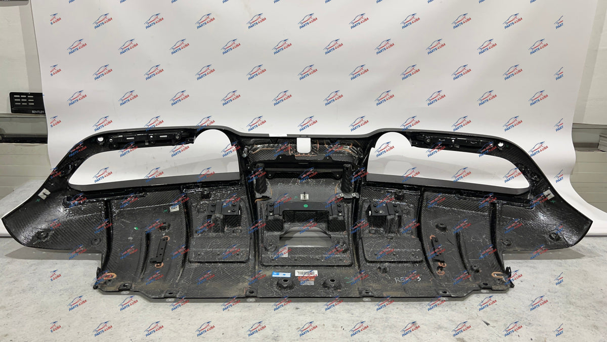 Ferrari F8 Tributo Rear Bumper With Carbon Diffuser Part Number: 985984431