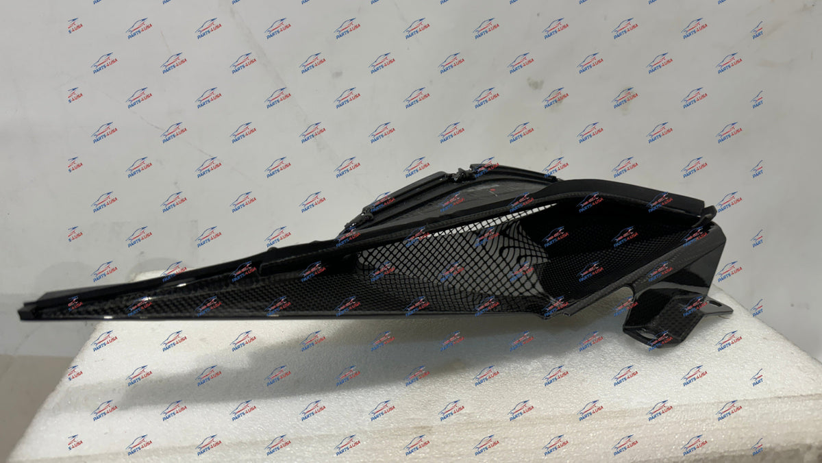 Ferrari F8 Tributo Spider Compl LH Brake air intake Carbon version OEM Part number: 881787 - Carbon air intake