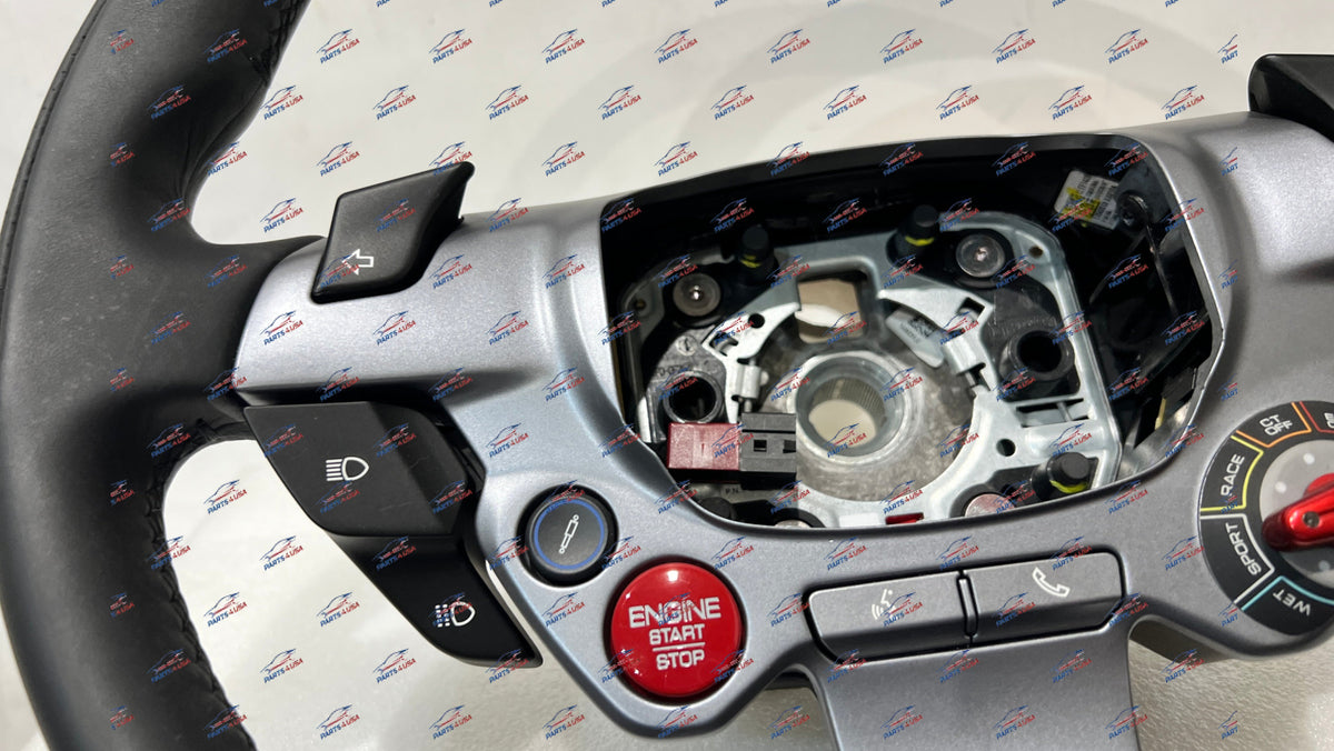 Ferrari F8 Tributo Steering Wheel Leather Oem Part Number: 860656