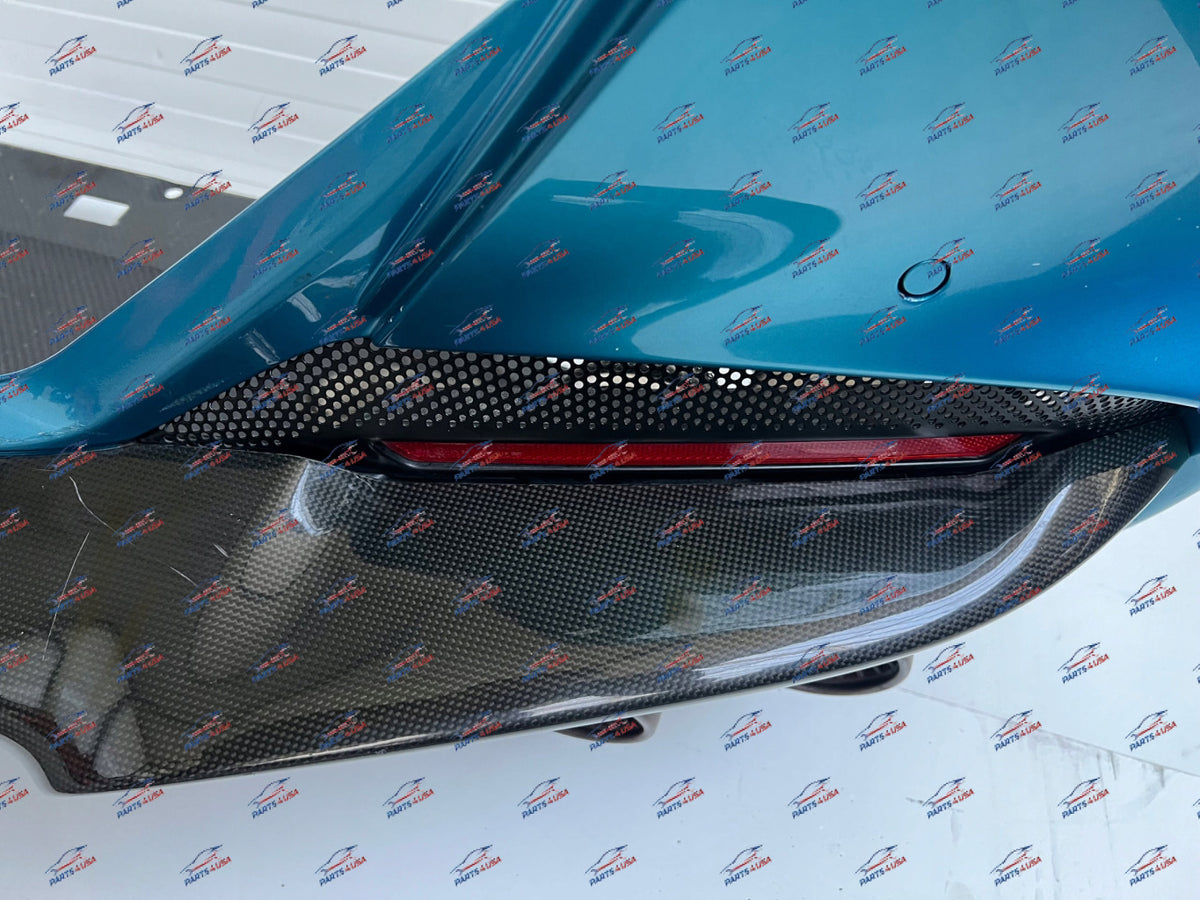Ferrari Portofino M F164 Rear bumper W Carbon diffuser OEM Part number: - Rear bumper