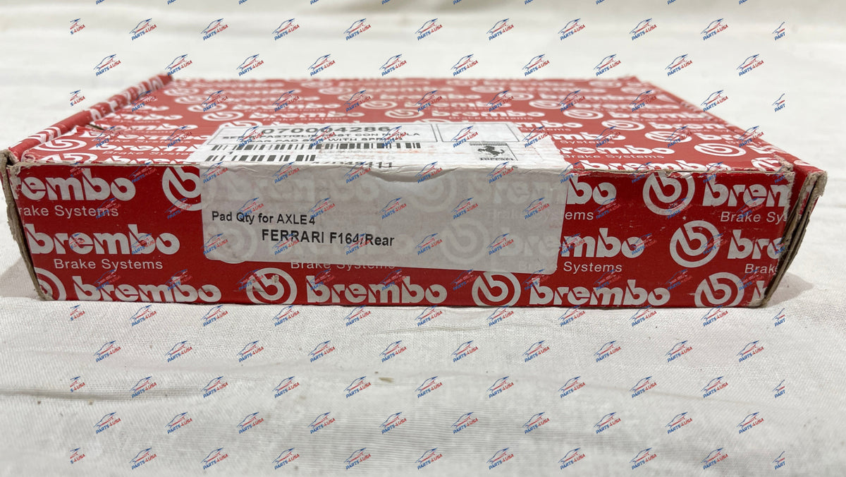 Ferrari Portofino Rear Pad Set With Springs Part Number: 70004286