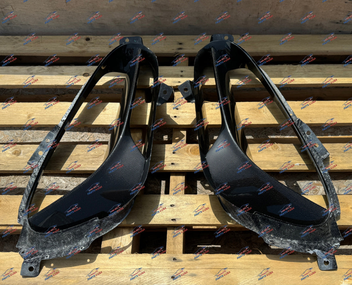 Ferrari SF90 Stradale Carbon fiber air intake cover OEM Part number: 871819 871822 - Carbon fiber air intake