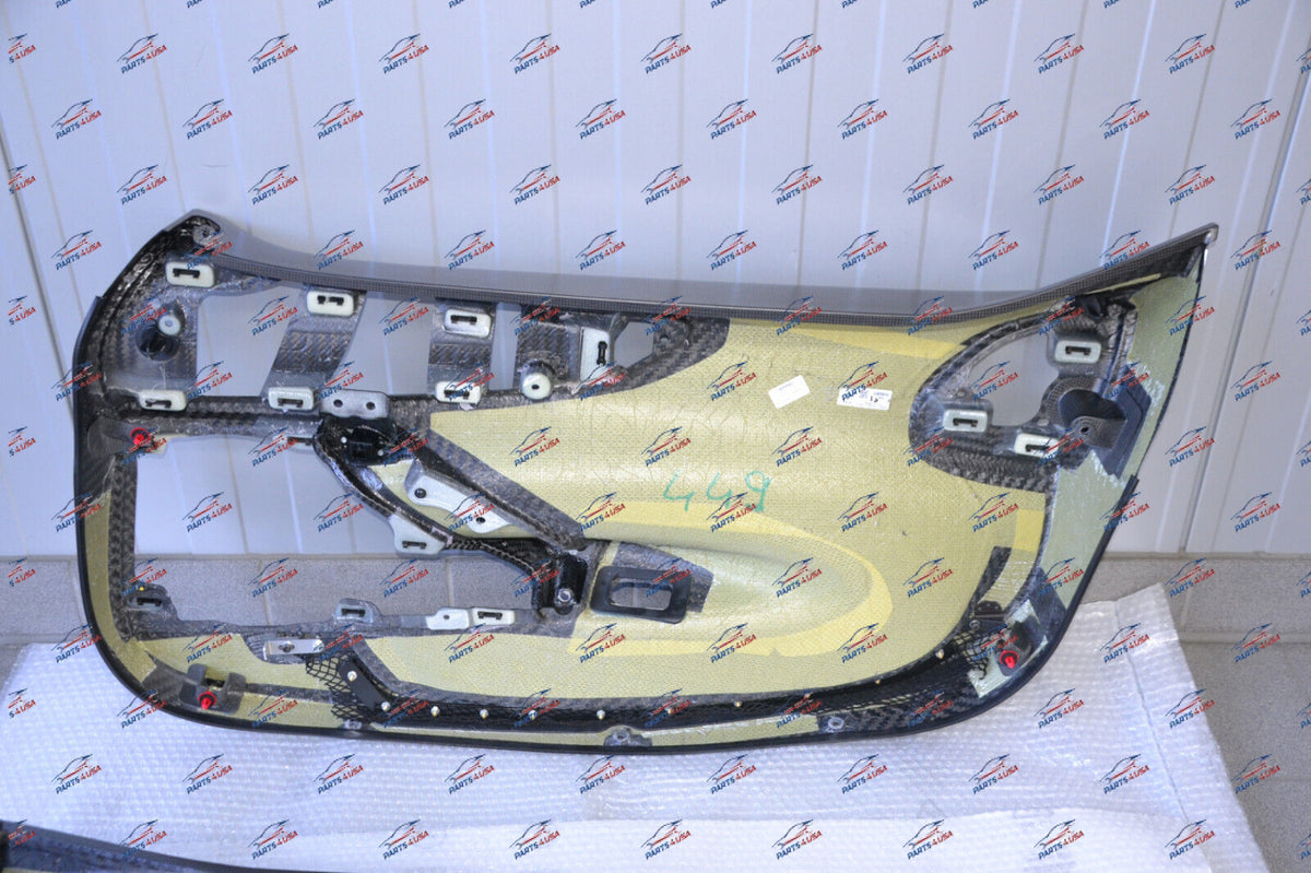Ferrari SF90 Stradale Door Trim cover Carbon fiber OEM Part number: 876212 876167 - Carbon fiber door trim