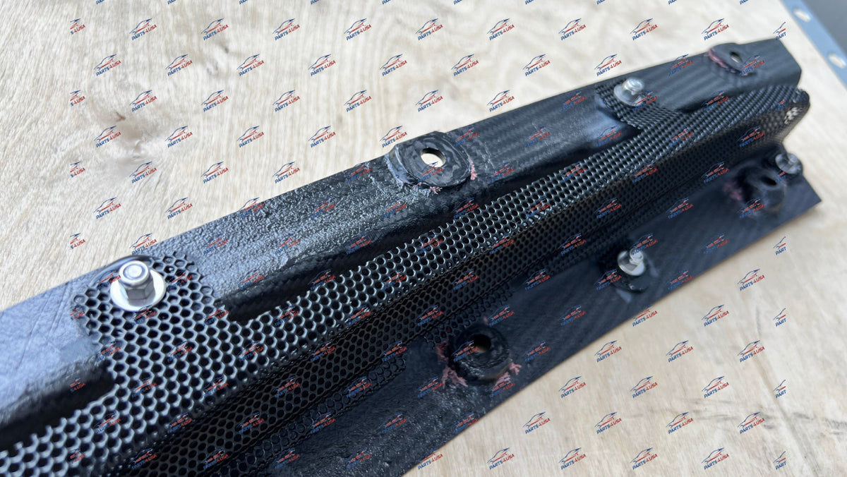 Ferrari Sf90 Stradale Front Lid Trim Carbon Fiber Oem Part Number: 779453 Trim Carbon