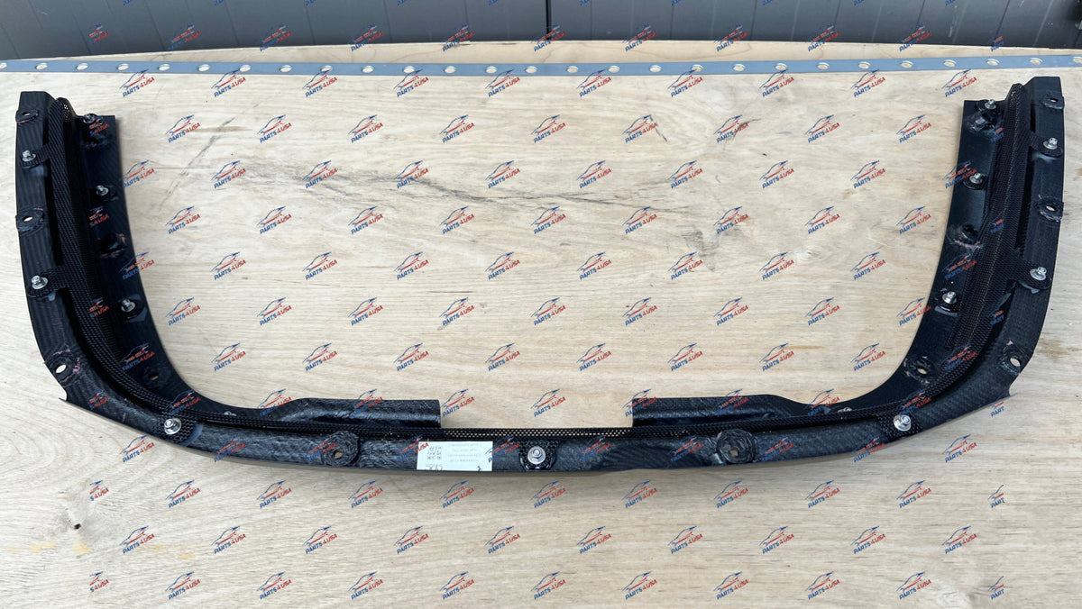 Ferrari Sf90 Stradale Front Lid Trim Carbon Fiber Oem Part Number: 779453 Trim Carbon