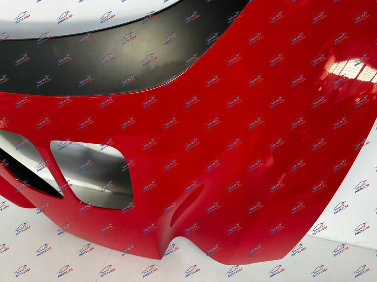 Ferrari SF90xx Stradale front hood OEM Part number: - Carbon fiber front hood