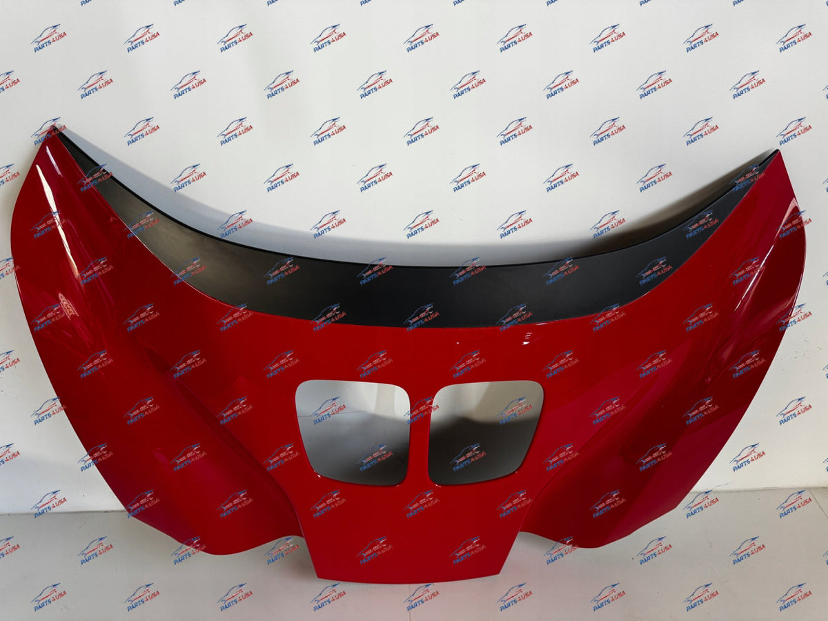 Ferrari SF90xx Stradale front hood OEM Part number: - Carbon fiber front hood