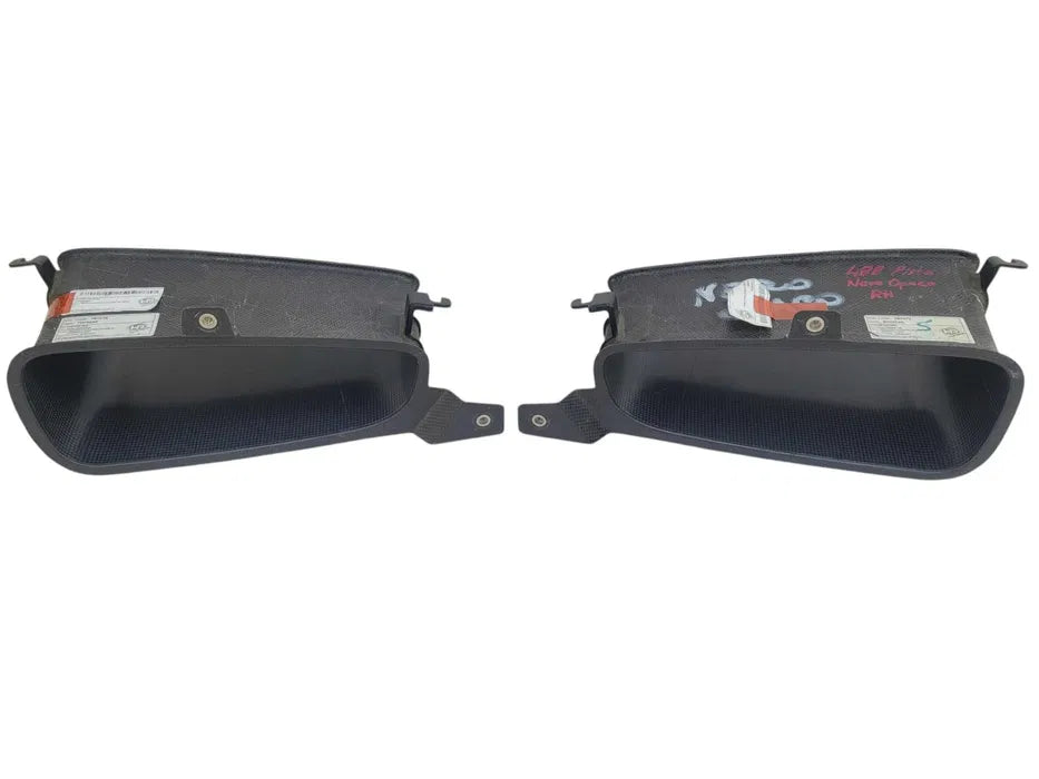 Ferrari 488 PISTA Insert Rear bumper carbon, OEM, Part number: