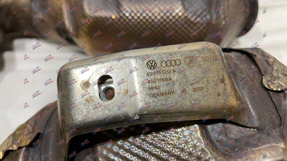 Lamborghini Huracan Evo Exhaust Manifold W Catalytic Converter Part Number: 4S0251212