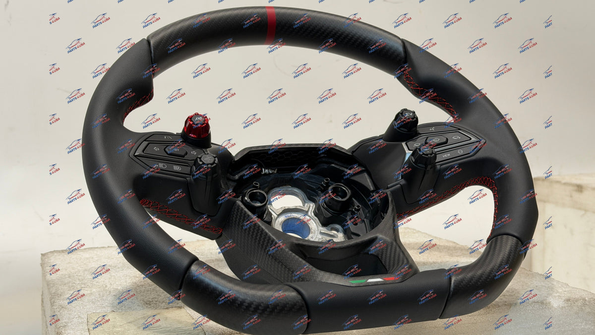 Lamborghini REVUELTO Steering wheel Carbon version OEM Part number - Carbon Steering wheel