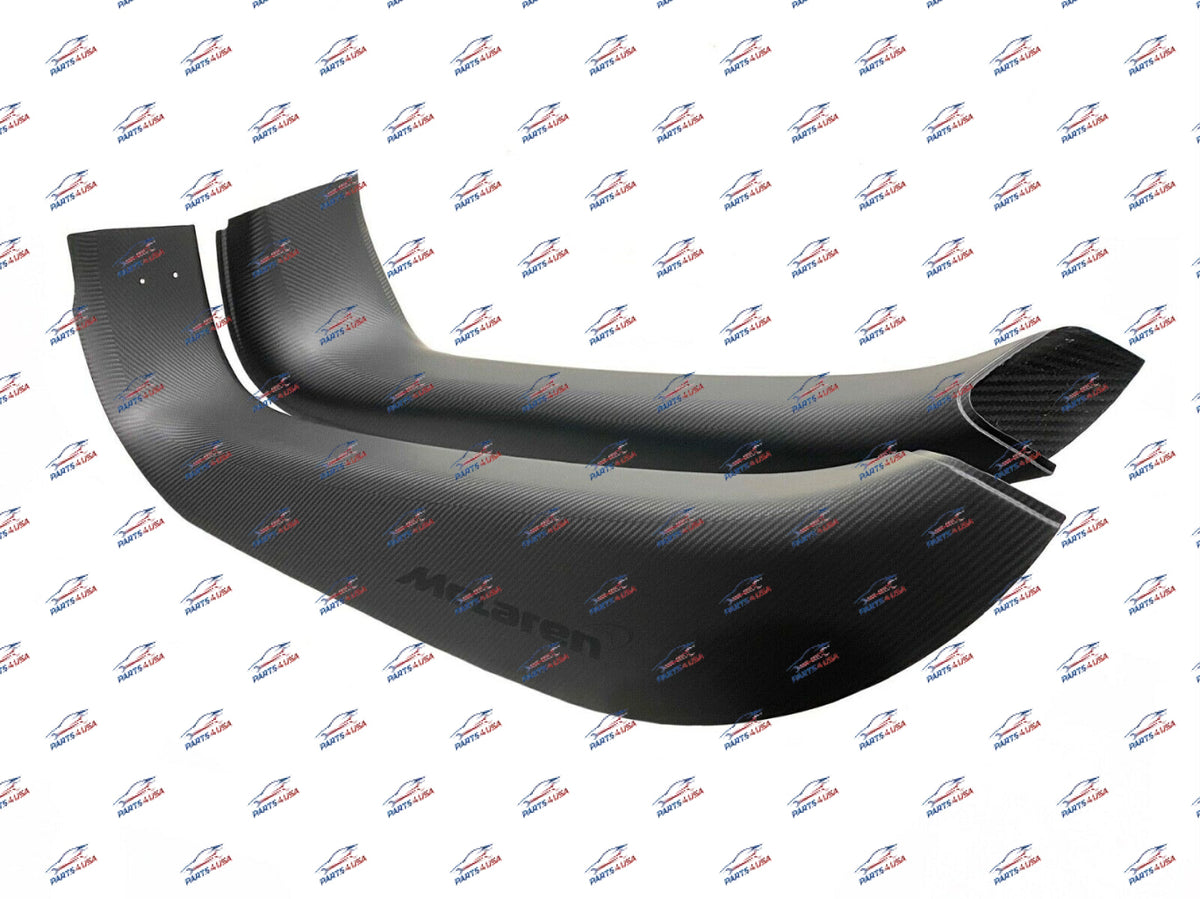 Mclaren 720S Door Sill Carbon Fiber Black Color Oem Part Number: 14Na317Mp