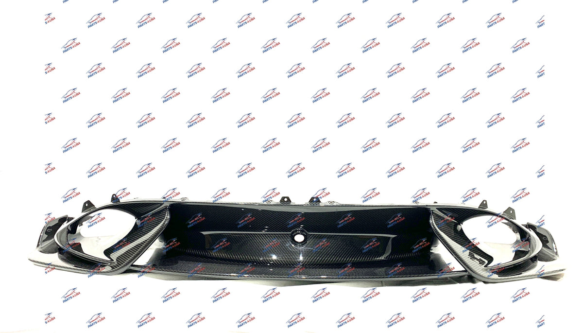 McLaren 765LT Front splitter carbon fiber OEM Part number: 14AB975RPCFG - Carbon fiber front splitter
