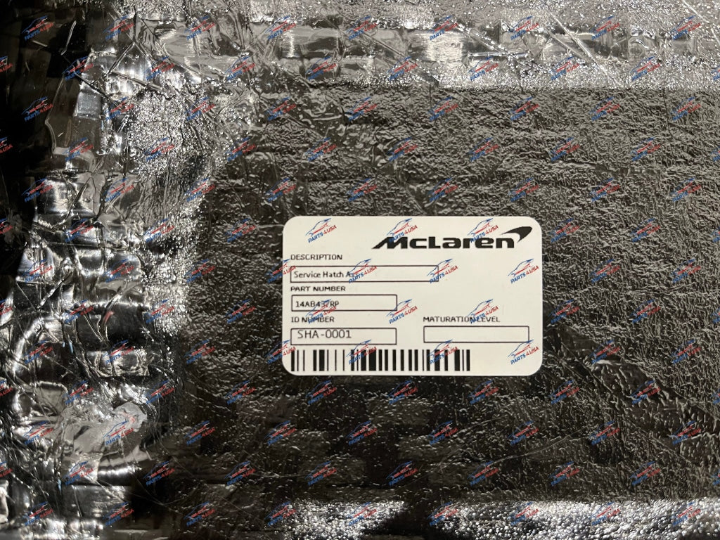 Mclaren 765 Lt Rear Engine Cover Carbon Oem 14Ab437Rp Engine Cover