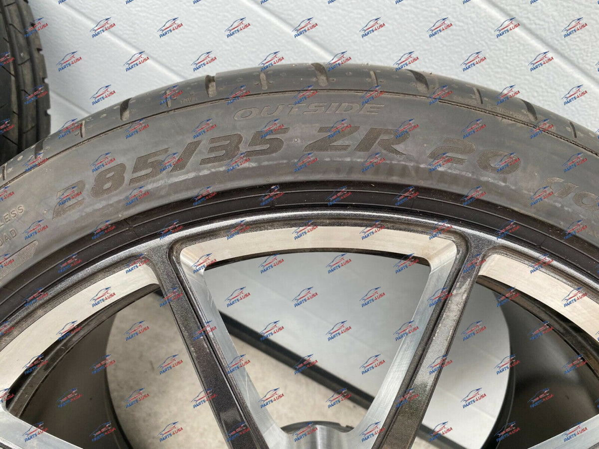 Mclaren Mp4 650S Wheels Set 20 And 19 Inch Oem