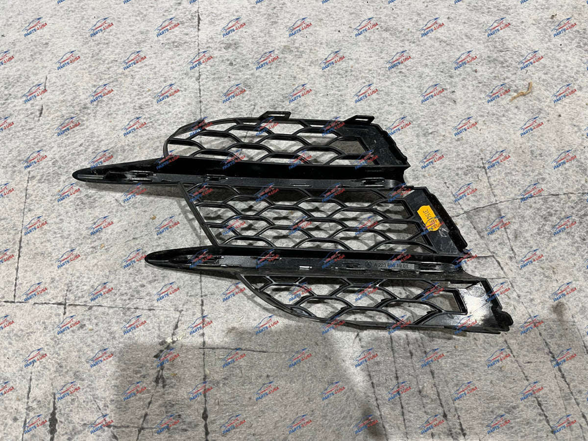 Mercedes Benz S Class Oem Grill Set A2238851801 A2238851901 Bumper