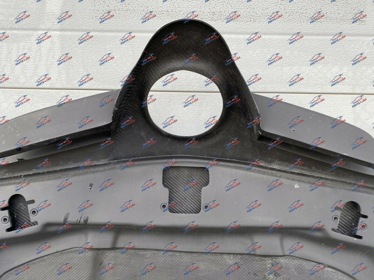 Mercedes Benz Sl R230 Front Engine Hood Carbon Fiber