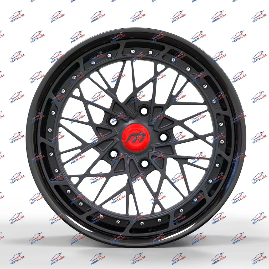 Musartgroup wheels for Porsche 996 1999 Carrera 2 piece Forged - Musartgroup wheels