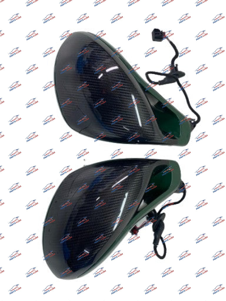 Porsche 991 Mirror Carbon 7 Pin L + R Oem Part