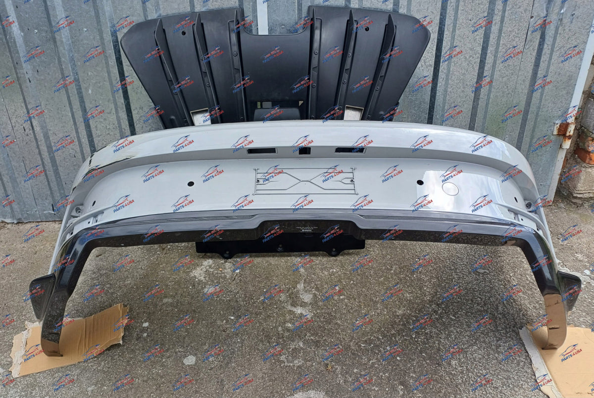 Porsche 992 GT3 Akrapovic Carbon Rear Diffuser OEM Part number: - Carbon fiber rear diffuser
