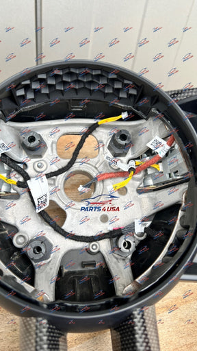Porsche 992 Steering Wheel Carbon Version Oem Part Number: Carbon