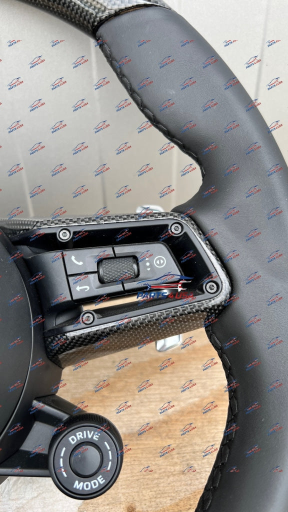Porsche 992 Steering Wheel Carbon Version Oem Part Number: Carbon