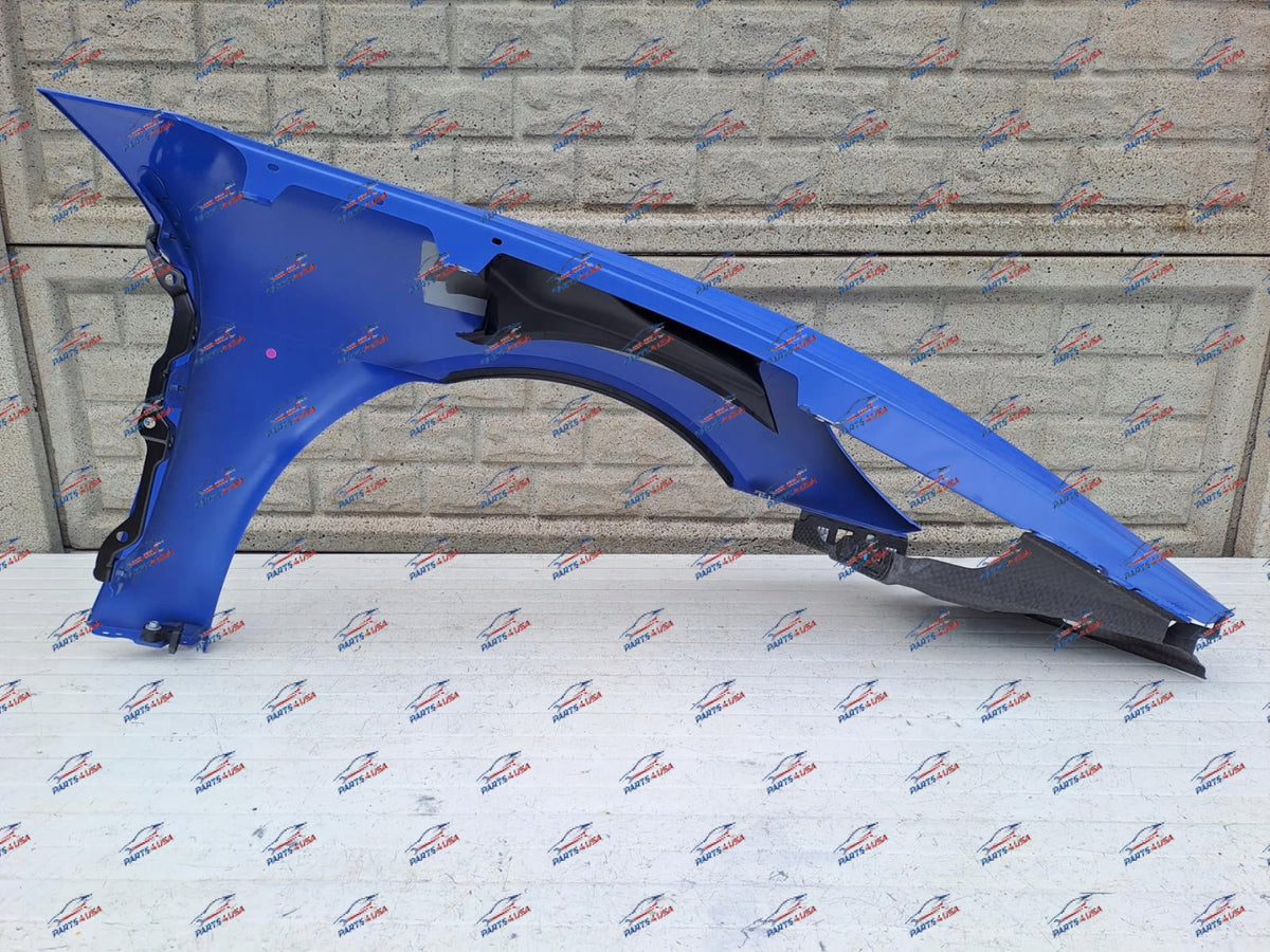 Porsche Cayman 718 GT4 RS Carbon fender OEM Part number:9GT821103-9GT821104 - Carbon fiber fender