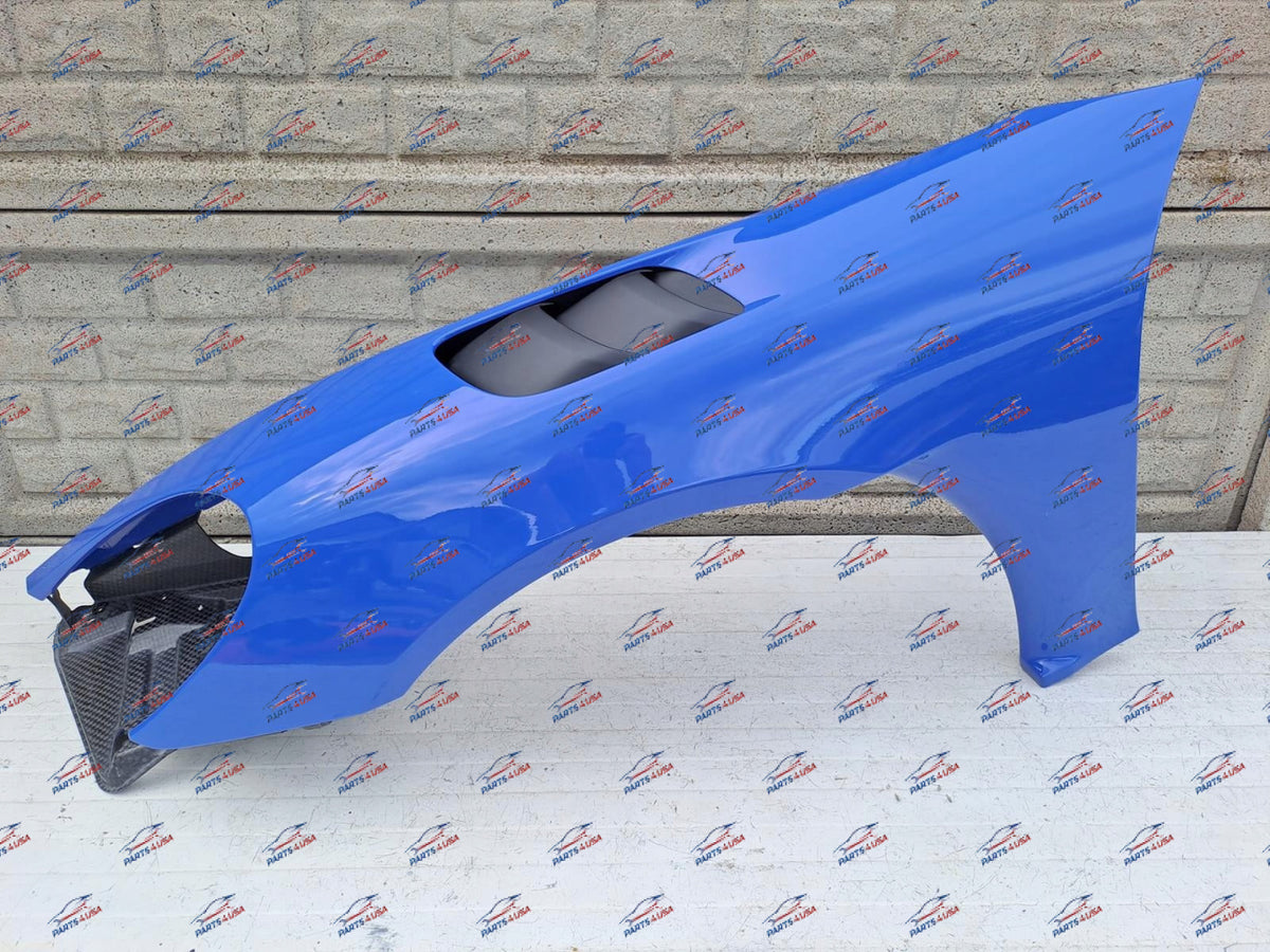 Porsche Cayman 718 GT4 RS Carbon fender OEM Part number:9GT821103-9GT821104 - Carbon fiber fender
