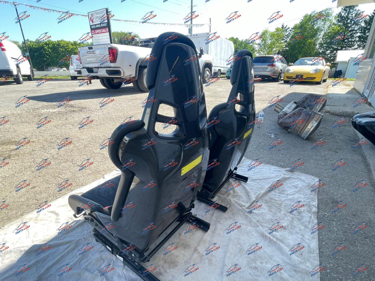 Porsche Gt3Rs 991.2 Carbon Fiber Seat Oem Part: 99152190001Kpl