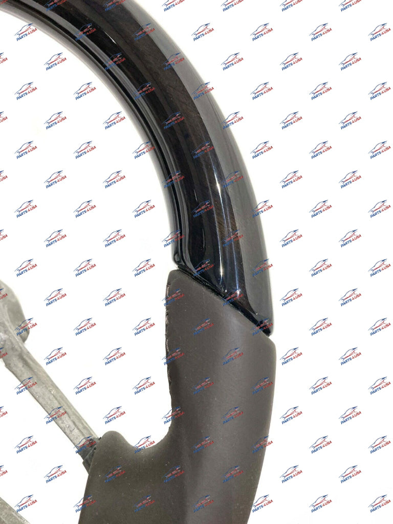Porsche Panamera Cayenne Macan Leather Steering Wheel Oem
