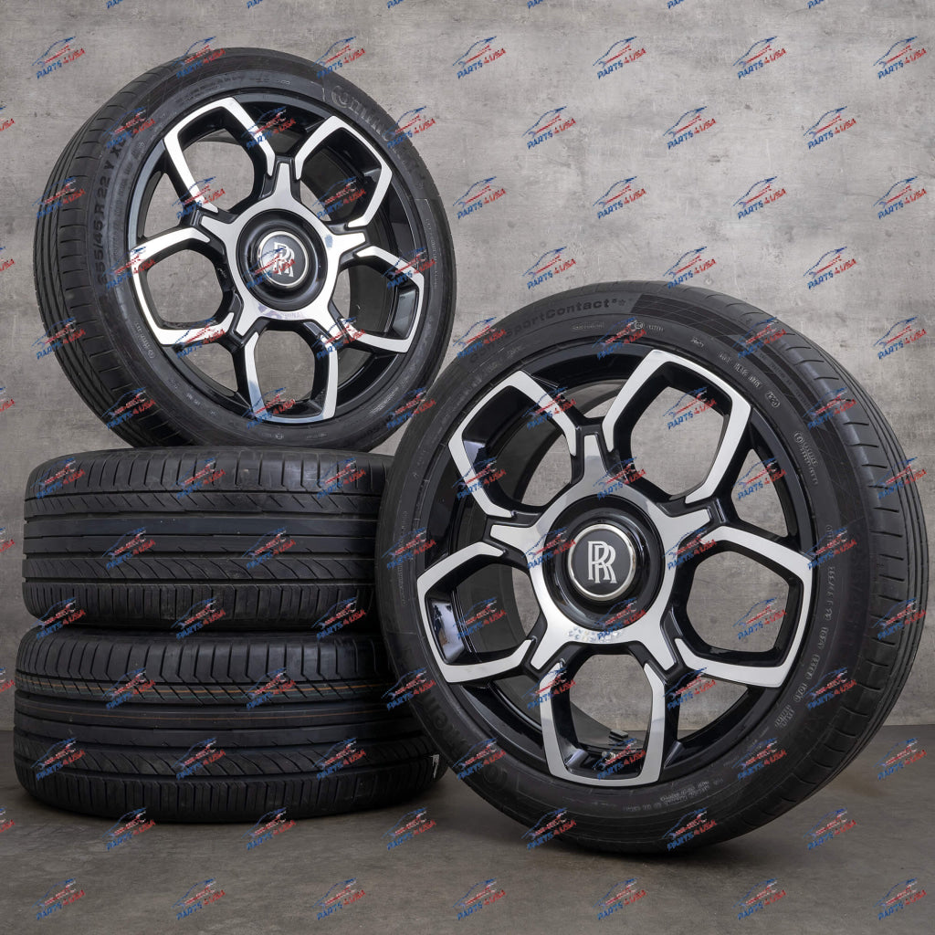 Rolls Royce Cullinan RR31 wheels and tires set OEM Part - Wheel and Tires