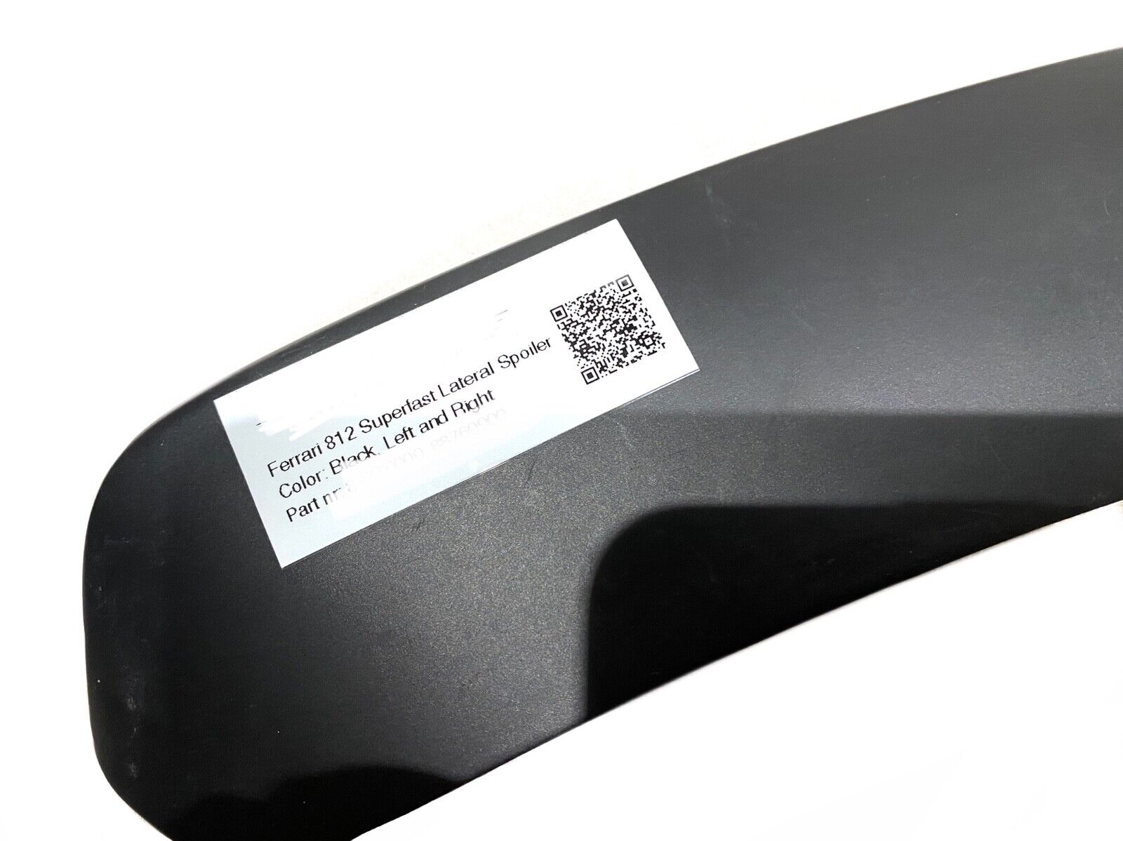 Ferrari 812 Superfast LH Side Spoiler, OEM, Part number: 88769900