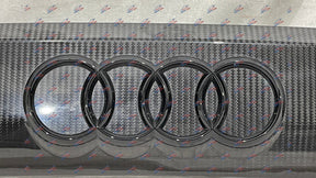 Audi Rs Q8 Rear Trunk Trim Audi Logo Carbon Part Number: 4M8853236C